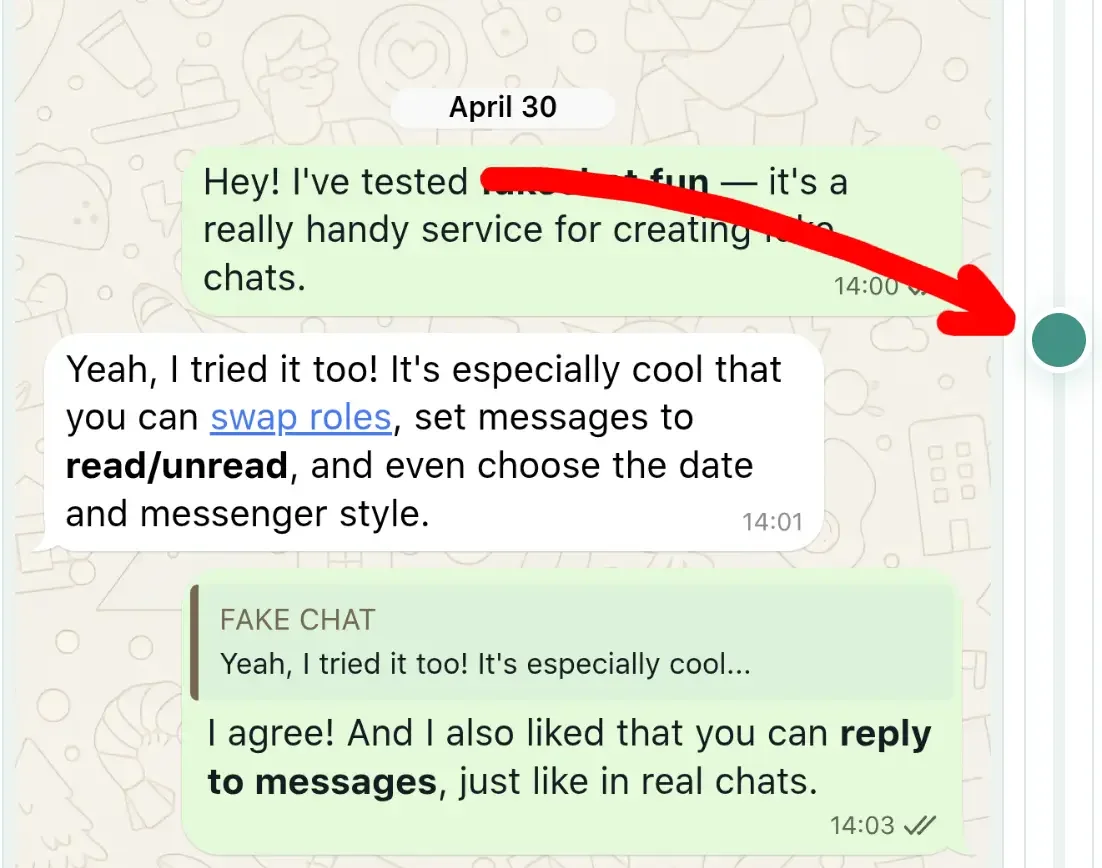 how to use the scroll slider